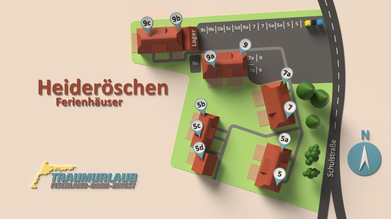 Heideroeschen Park Heideroeschen 9A Villa Zingst Ngoại thất bức ảnh